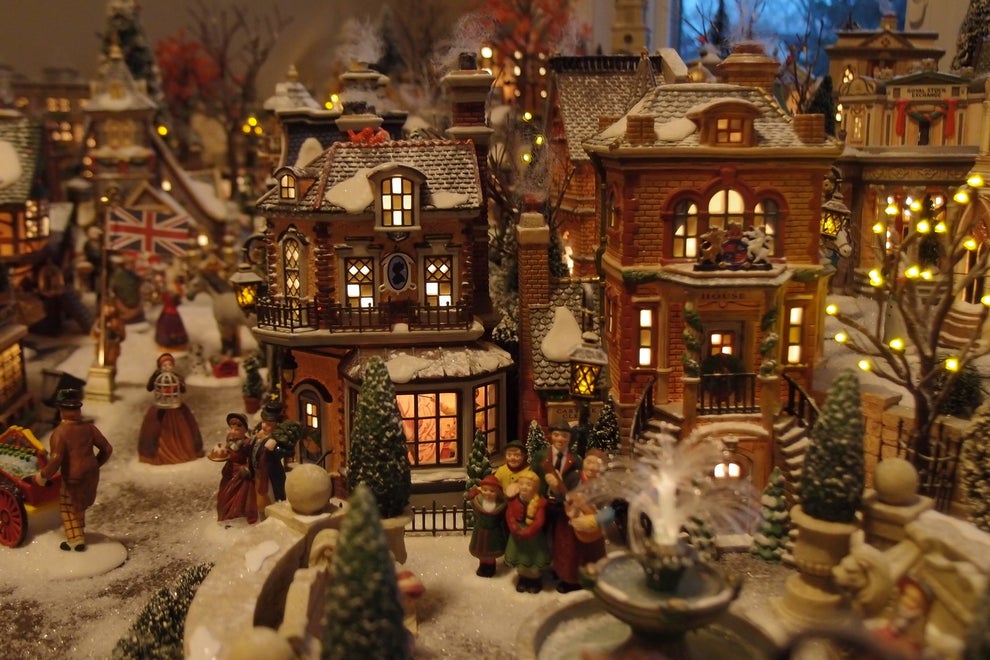 Why Miniature Christmas Villages Are Such A Big Thing