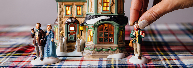 Some ceramic houses I've painted. : r/ChristmasVillages