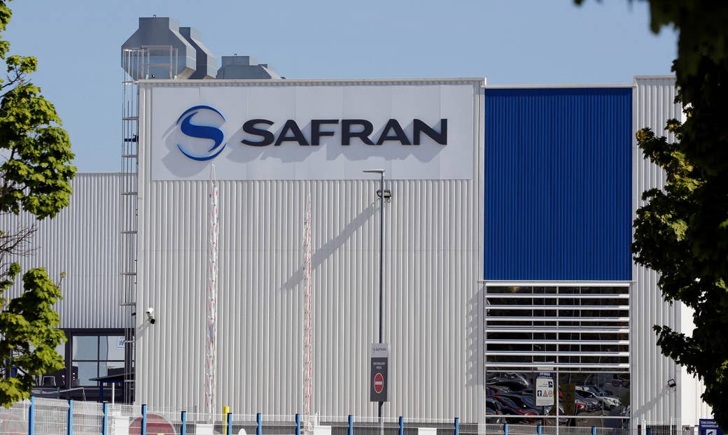 Um edifício do Grupo Safran na França.