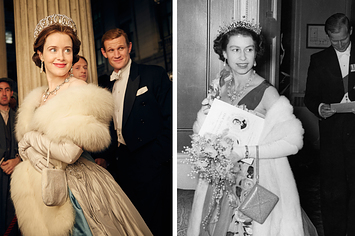O elenco da série “The Crown” vs. a família real britânica da vida real