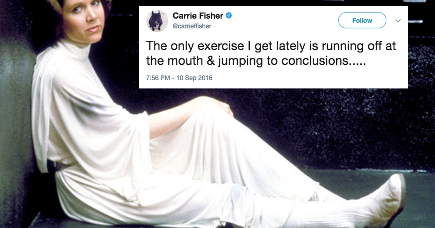13 Carrie Fisher Quotes That Will Make You Miss Her More Than You