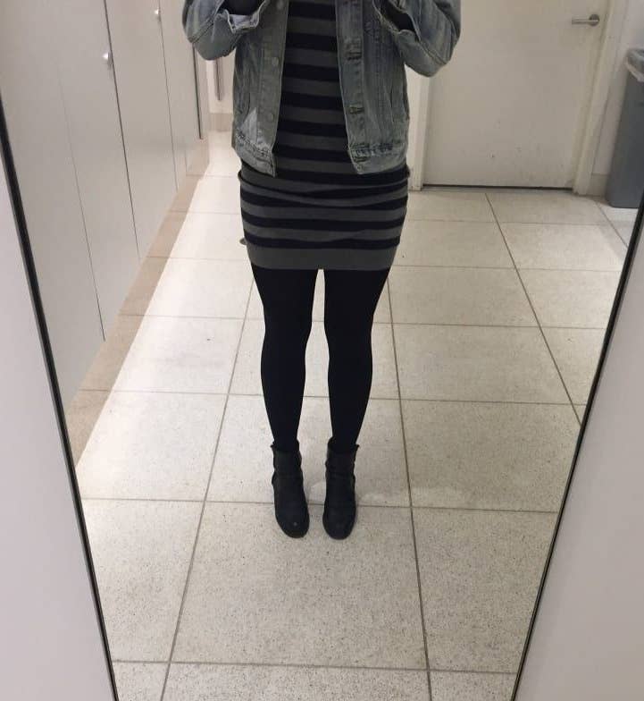 Hi! Yes, I'm a bit obsessed with black outfits 😅, but I think it didn't  look bad and I enjoyed trying out these patterned tights. Have a nice week  end 😉 