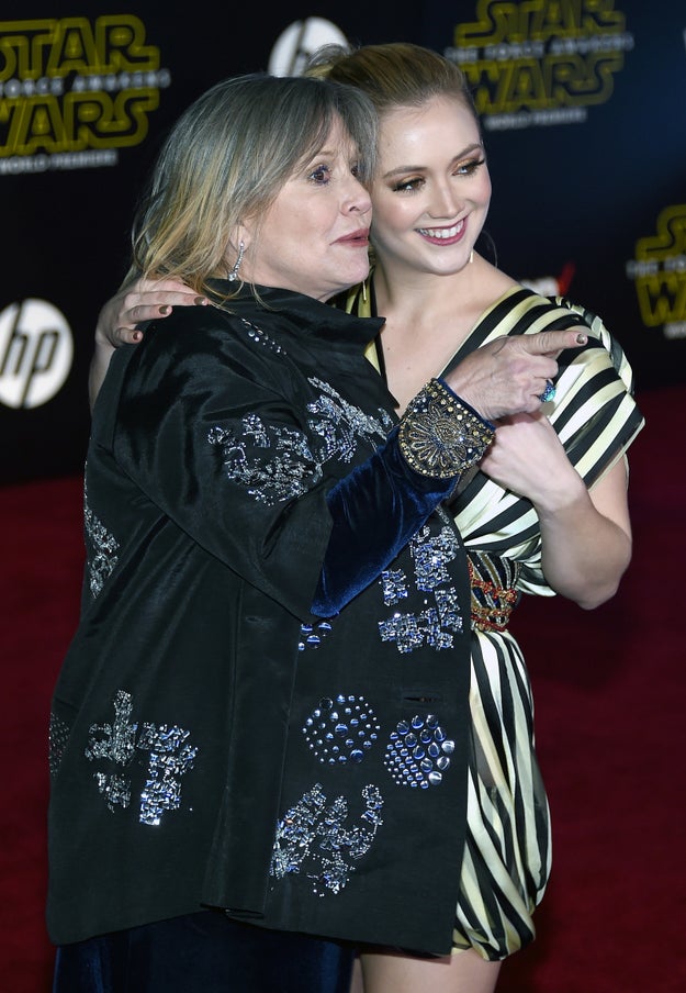 Billie explained that Carrie had always wanted to see the northern lights, but since they never got to do that together Billie just traveled to Norway to experience it for the both of them.