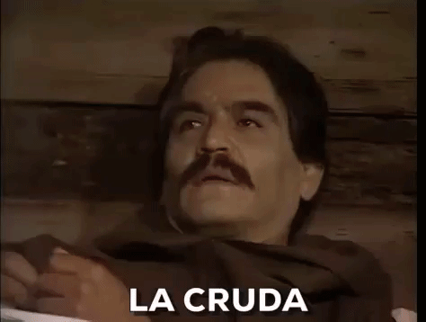 With a big ass bowl of menudo.