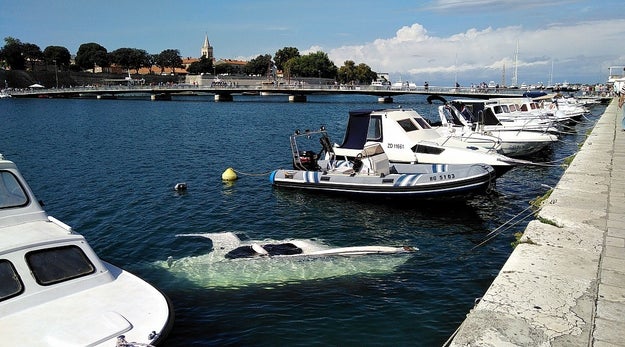 This proud owner of a submarine: