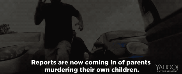 When every parent in America simultaneously snaps, wanting to straight-up kill their kids, the youngsters must go into full fight-or-flight animal instinct mode in order to survive.