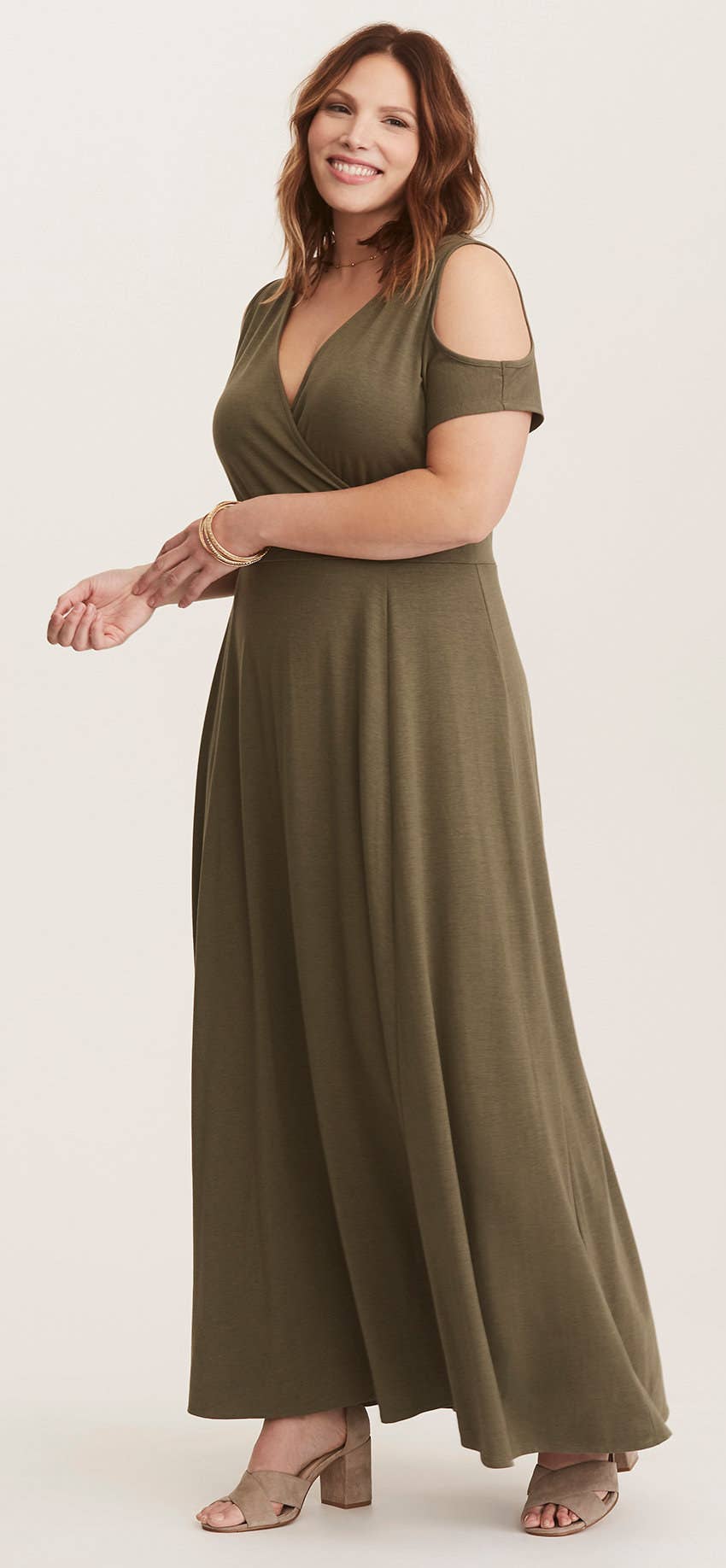 torrid olive green dress Green Dress
