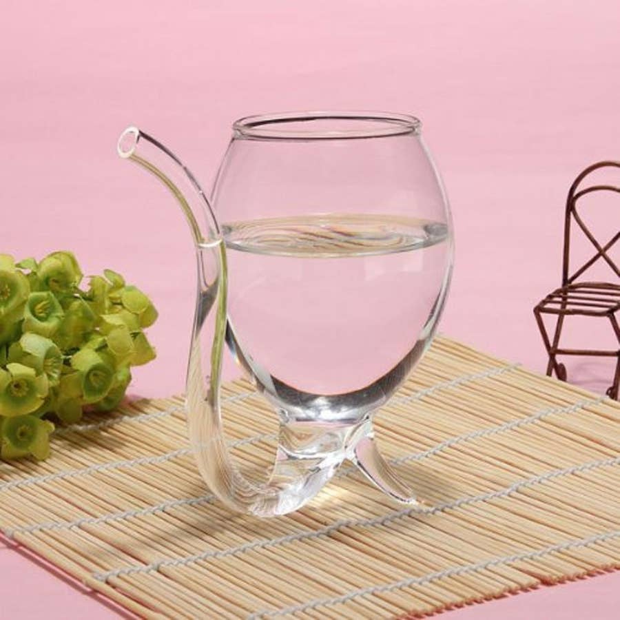 Creative Cocktail Drinking Glass - Share a Glass of Drink - ApolloBox