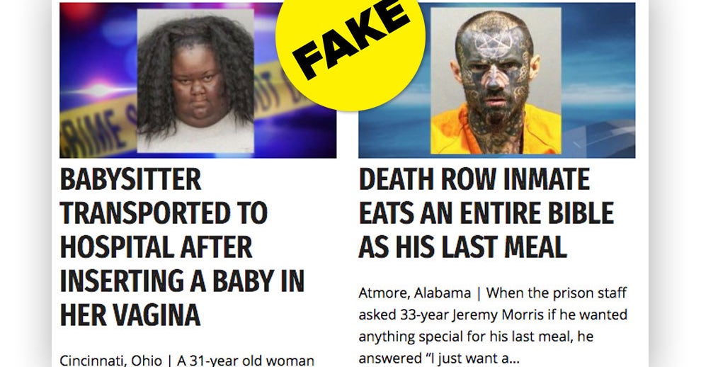 false news stories