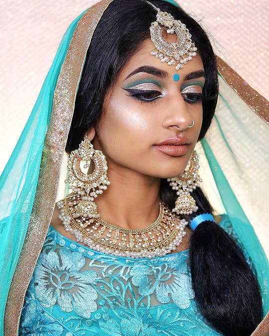 A Model Re-Created Disney Princesses With An Indian Twist And Nailed It