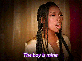 Classic lyric: "I'm sorry that you / Seem to be confused / He belongs to me / The boy is mine."