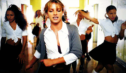 Classic lyric: "Hit me, baby, one more time..."