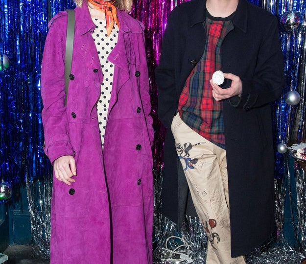 Natalia Dyer and Charlie Heaton