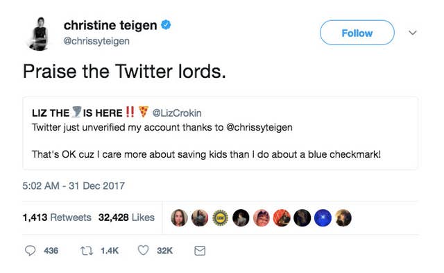 A Conspiracy Theorist Who Believes In The Pizzagate Hoax Came At Chrissy Teigen And She Had None Of It