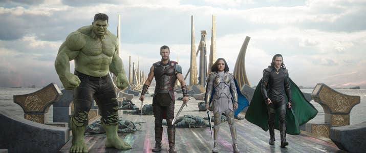 Budget: $180 Million Gross: $848 Million (and counting)The funniest addition to this list dominated November in the now endless parade of Disney-corporate hits. Indie Budget director Taika Waititi found his way into the Marvel Machine to adapt Thor's most important comic book storyline with great humour to balance the darkening side of the MCU. Cate Blanchette as Hela Anthony Hopkins as Odin and returning MCU favourite Hulk were reliably great performers but it was the addition of new character Valkyrie played by (she's British?) 'Creed's Tessa Thompson that distinguished the film best representing its varying colours (apparently she is the first openly LGBTQ+ character in the MCU if that bit of trivia does it for you). I share in the humour, but feel left out in being unable to give praise as much praise to the venture which feels more like a segmented stand up act than a crafted movie displaying the worst assets of 21st century comedy in that it feels pieced together like the last Thor movie but much more worth your time. If anything it at least shows that no one is better than Marvel at pleasing its audiences these days (Spider-Man: Homecoming was my favourite comic book movie of the year but it is too brought down in water cooler conversation by franchise fatigue).