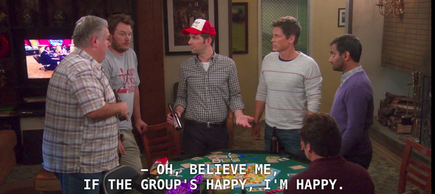 When Ben shared his bachelor party.