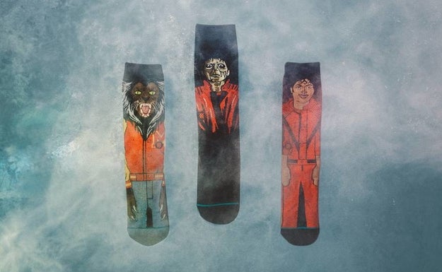 A three-pack of socks that'll be, without a doubt, a total thriller.