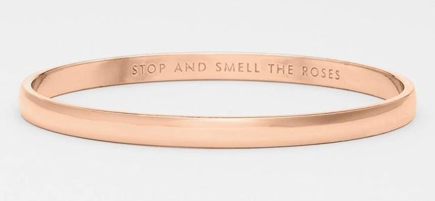 An encouraging bracelet for anyone who just can't seem to stop stressing over the little things.