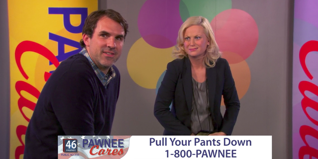 When Leslie made this drastic move to prevent Mark from making a huge mistake.