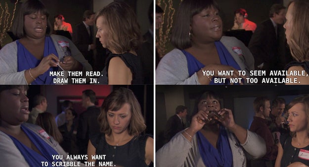 When Donna gave Ann dating advice.