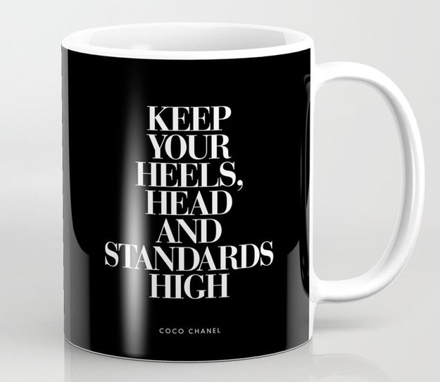 A mug that will inspire them to live their best life in their best shoes.