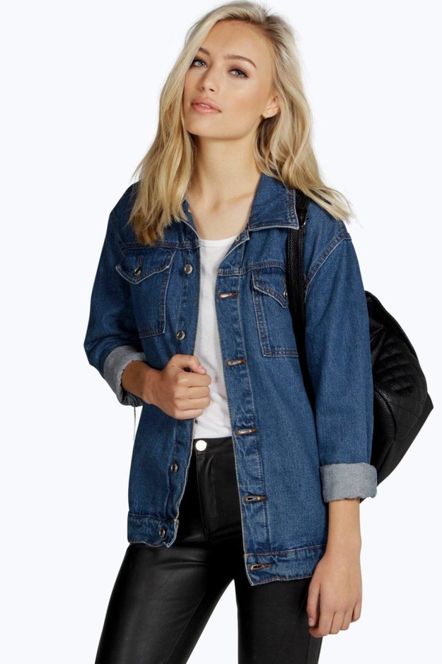 And the perfect jean jacket to put them on.