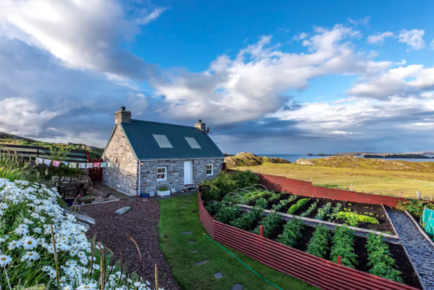 This stunning wee croft house in Sutherland.