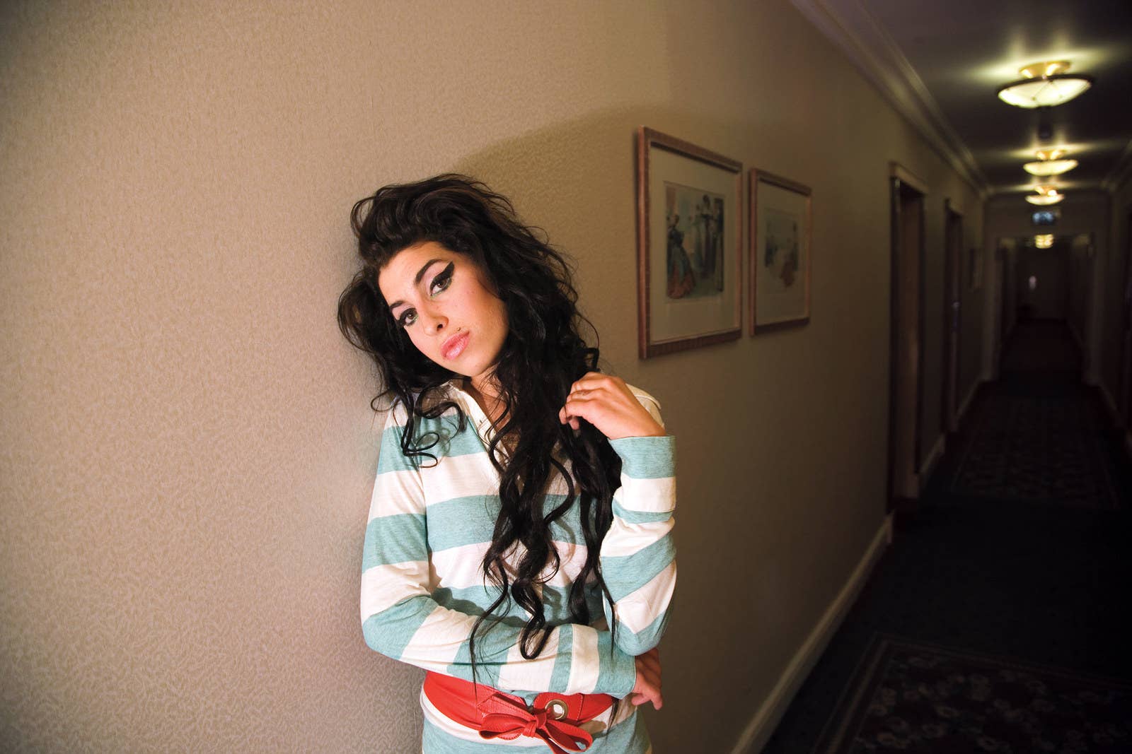 Amy Winehouse em Londres, 2005.