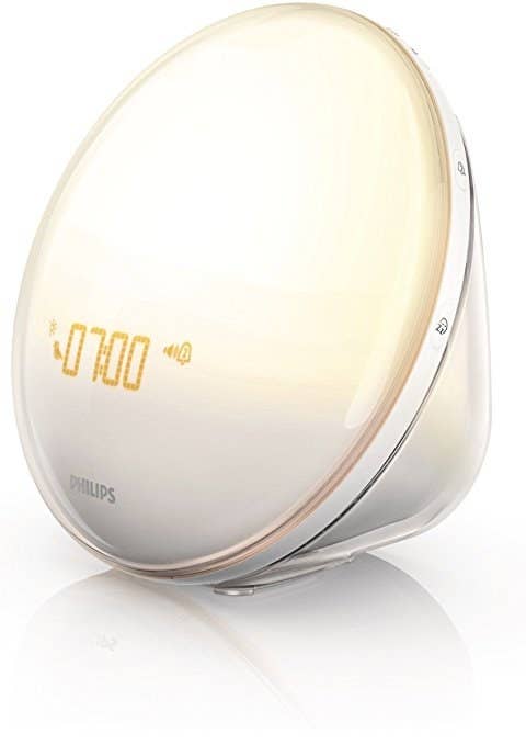 A great gift or a great passive-aggressive way to say, "OMFG STOP HITTING YOUR SNOOZE SIX TIMES EVERY MORNING, YOU FOOL"? Who cares?? Get it on Amazon for $109.79.