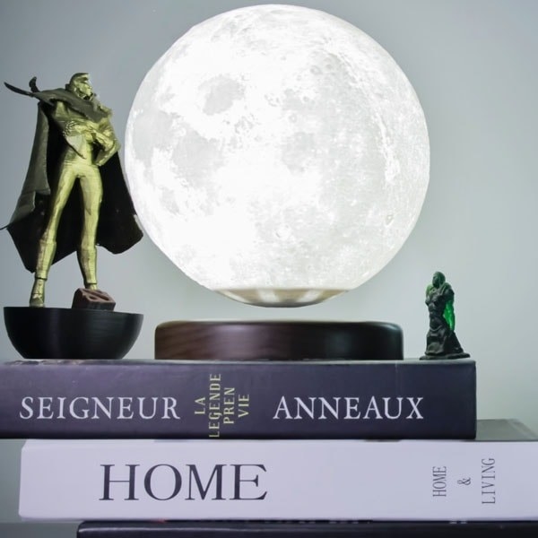 A levitating moon lamp to add a touch of truly out-of-this-world magic to your home.