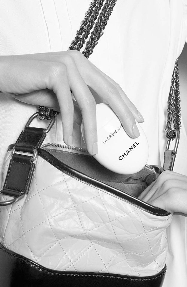 A moisturizing, brightening, and protective Chanel hand cream you can throw in your bag — whether it's a Boy Bag or not.
