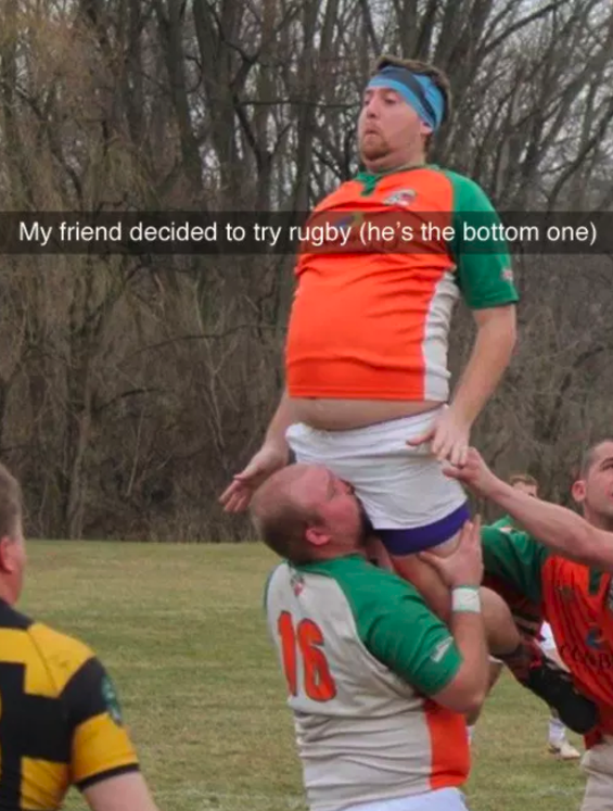 Rugby fun: