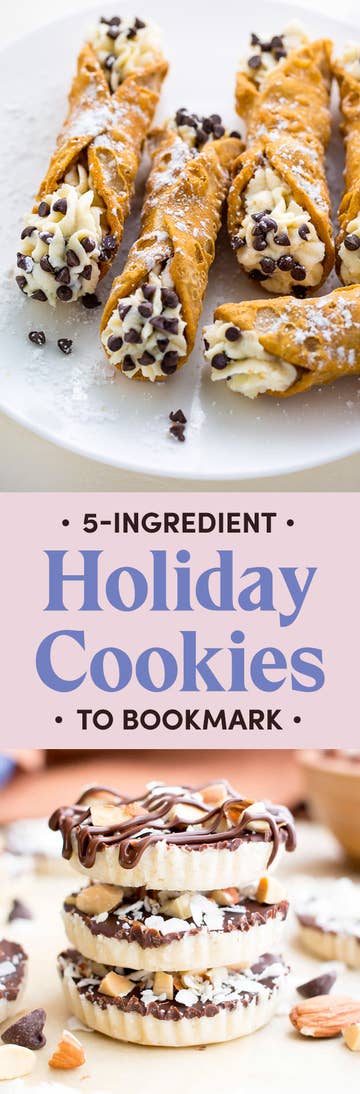 18 Easy Holiday Cookies You Can Make With Just 5 Ingredients Or Less Christmas cookies g easy decorated gingerbread cookies ingredients: 18 easy holiday cookies you can make