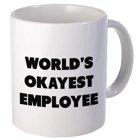A fancy-ass mug to let them know just how much they're appreciated at the company.