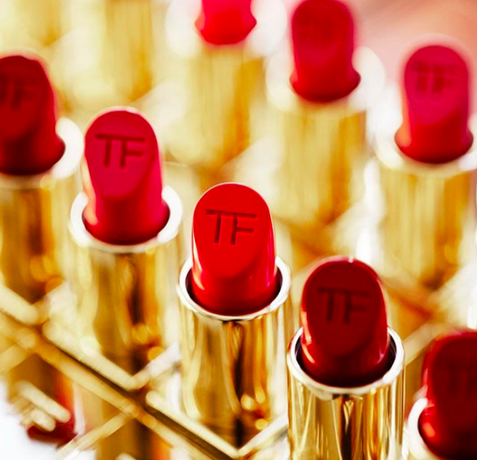 red Tom Ford lipstick cases