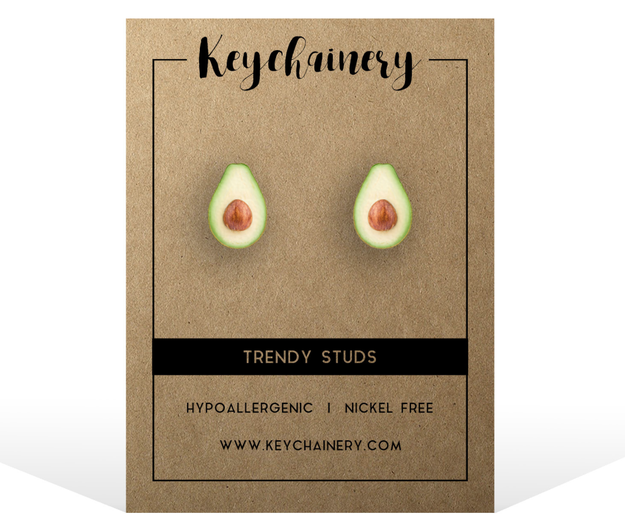 A pair of avocado studs that's guaranteed to be everything they've avo wanted.