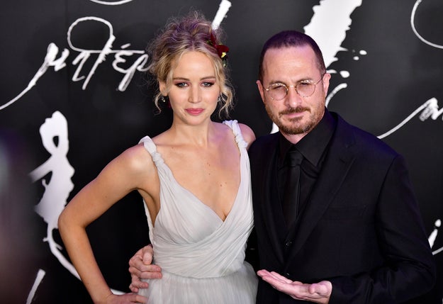 Jennifer Lawrence and Darren Aronofsky