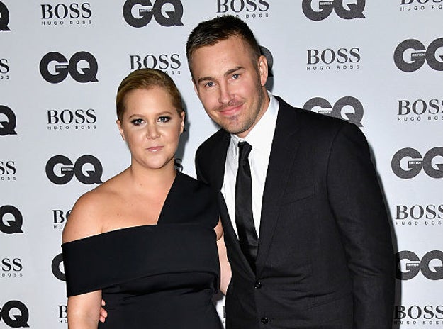 Amy Schumer and Ben Hanisch