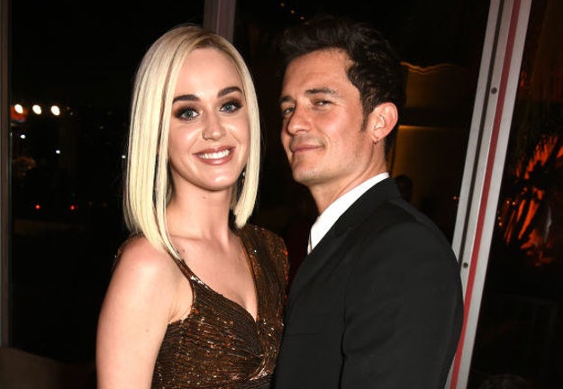 Katy Perry and Orlando Bloom