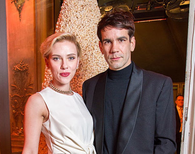 Scarlett Johansson and Romain Dauriac