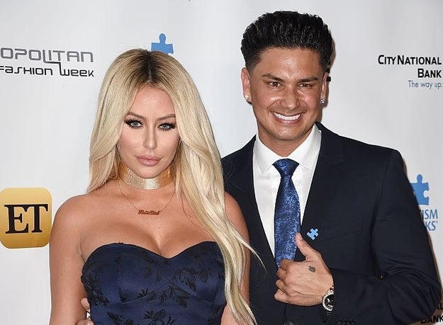 Aubrey O'Day and Pauly D