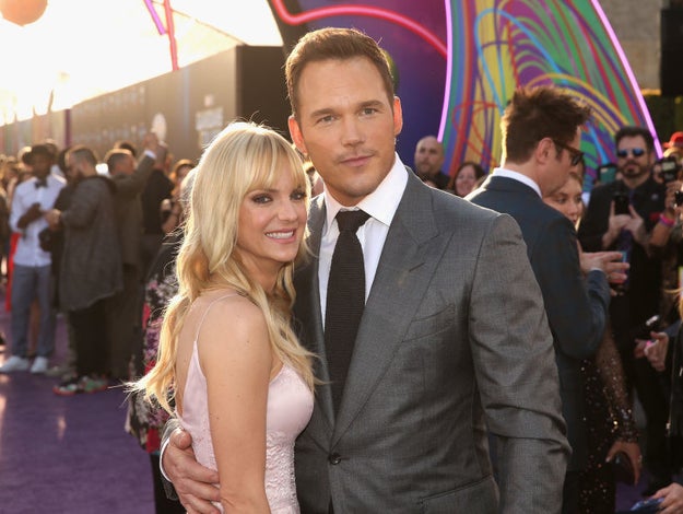 Chris Pratt and Anna Faris