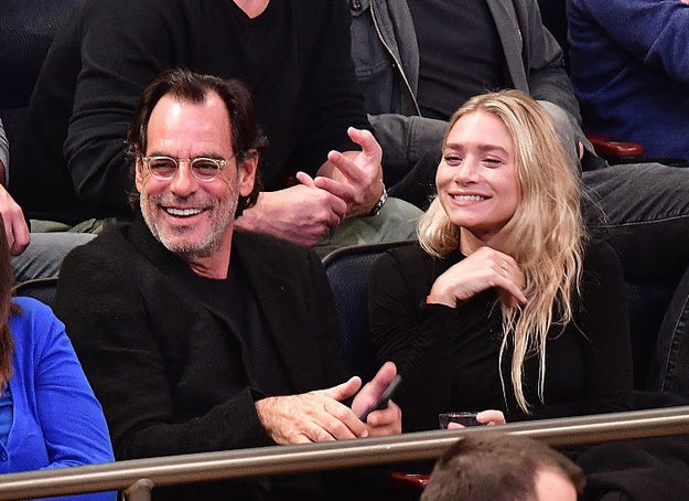 Ashley Olsen and Richard Sachs