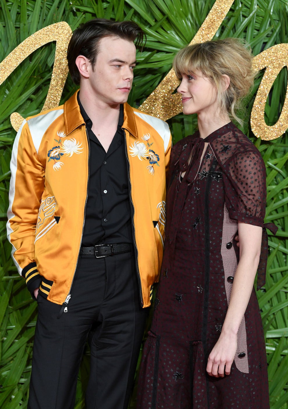 Stranger Things' Charlie Heaton And Natalia Dyer Have Made Their Red ...