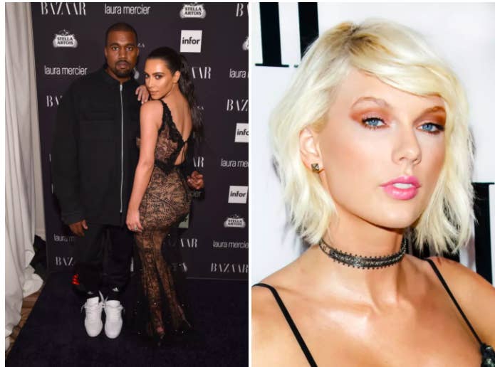 695px x 516px - Taylor Swift Fans Are Spamming Kim Kardashian's Instagram With The Rat  Emoji After She Posted A Reference To Kanye's \