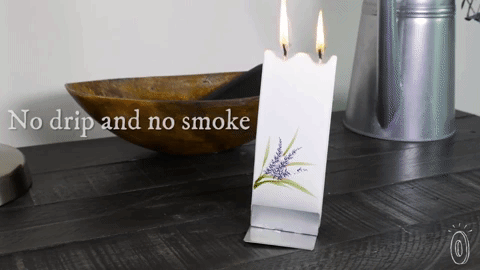 Promising review: "Truly, this candle is the most beautiful one ever. Since it's so thin with intricate painting on it, this candle is like a work of art. It's made in Lithuania, so I purchased it for a friend of Lithuanian heritage." —BonnieGet it from The Grommet for $11.95 (also available in a holiday design).