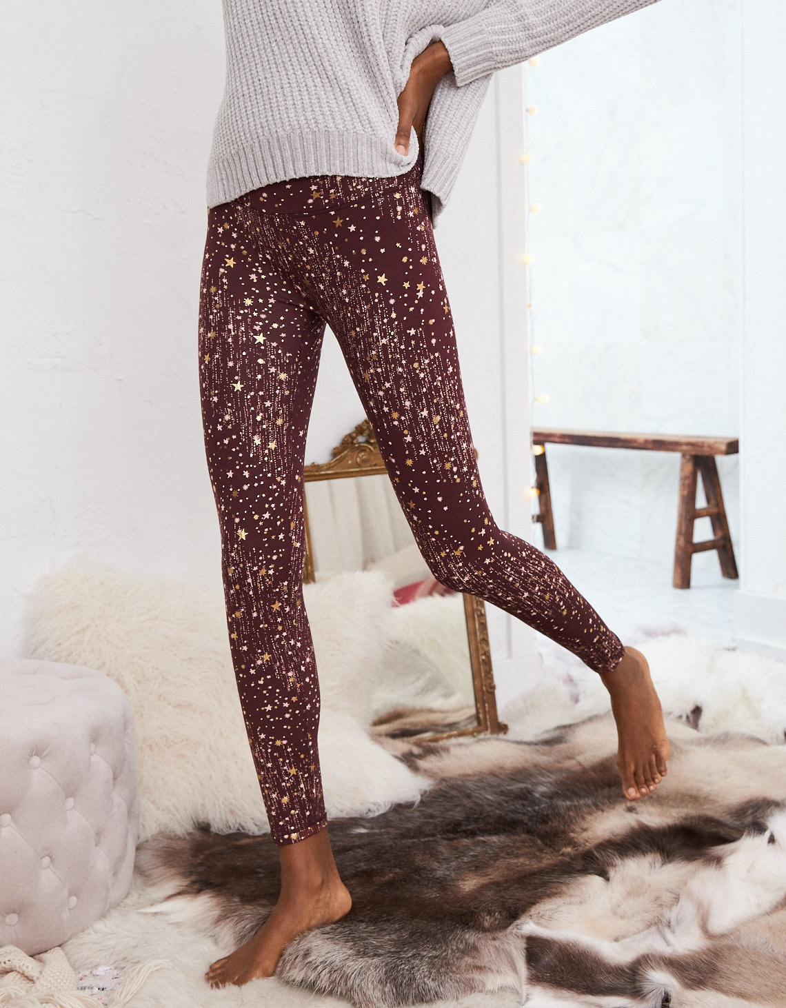 Star hotsell leggings aerie