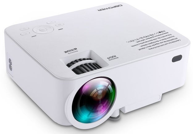 A mini projector for your smartphone that'll make watching TV in bed less lazy and more romantic when you select a home movie.