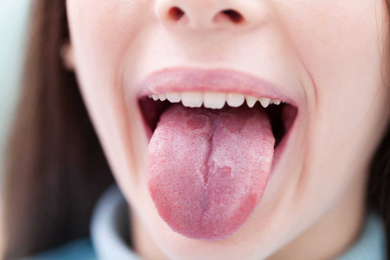 10.You. have a unique tongue print. 