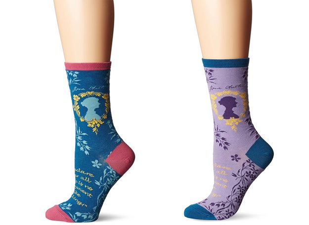 A pair of *classic* socks so you feel as refined as a lady in high society.